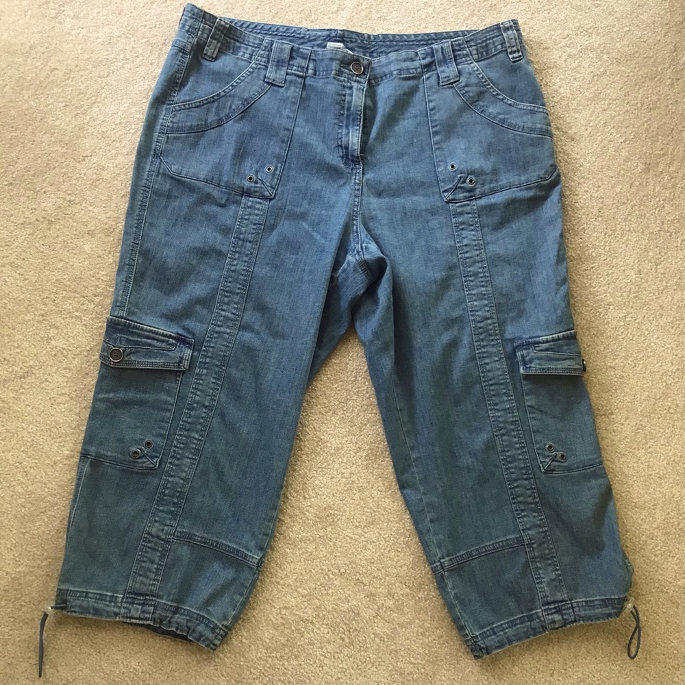 Style & Company Blue Jean Capris